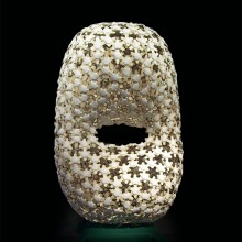 Double Hobo 2011 - Cuoio Romano legno di Betulla. 80x130x60 cm